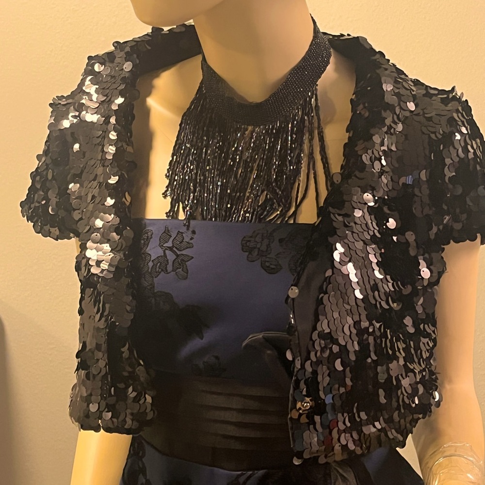 Girls sequins vest